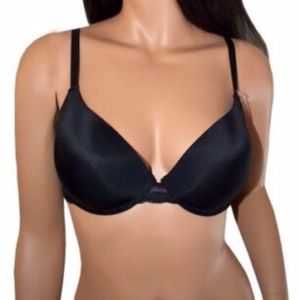 I Lumie Black Gentle Push Up Bra (Size 36C)